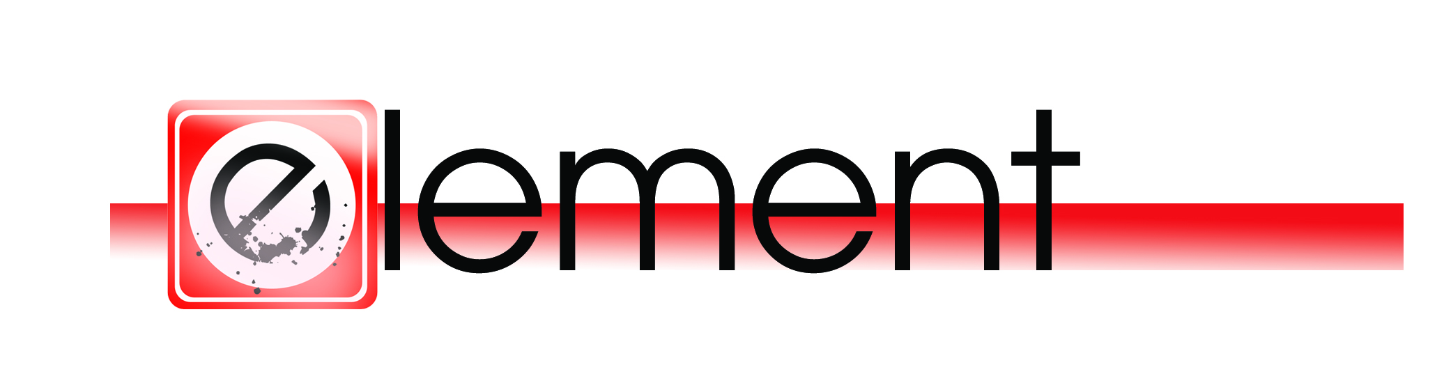 Red Element Logo on White Red Element Logo on White